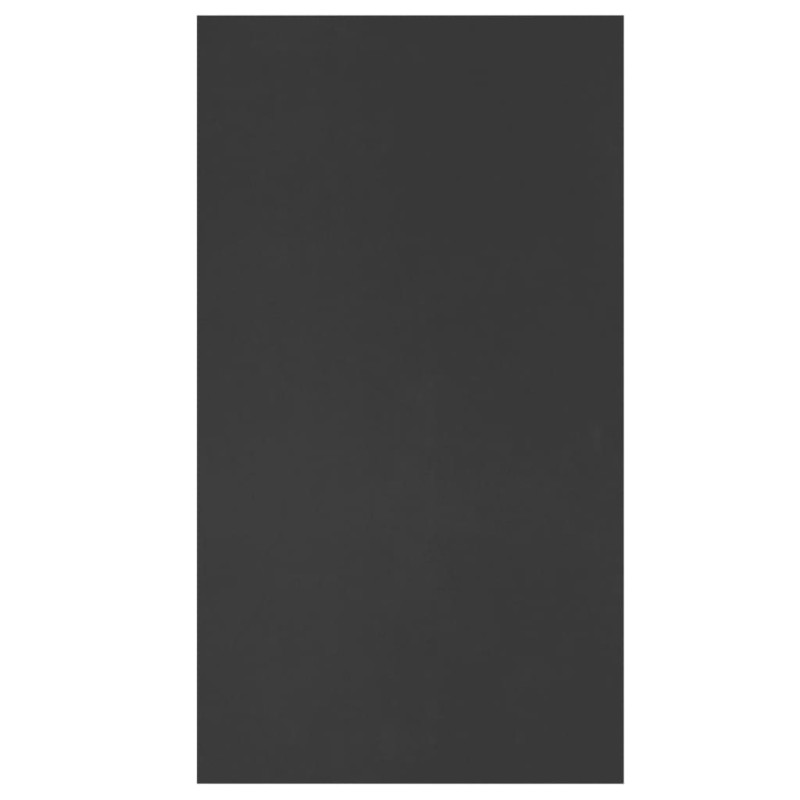Produktbild för Bokhylla/skänk svart 50x25x80 cm spånskiva