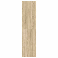 Produktbild för Garderob sonoma-ek 100x50x200 cm konstruerat trä