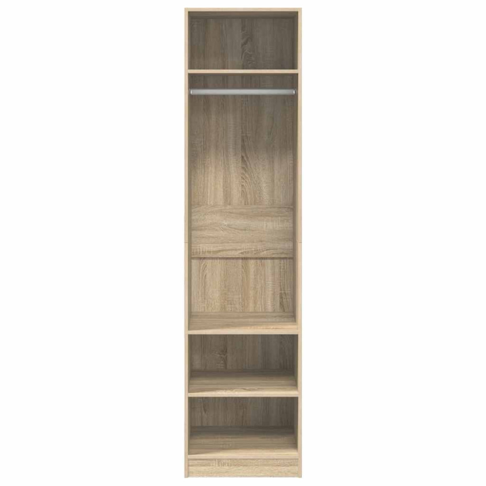 Produktbild för Garderob sonoma-ek 50x50x200 cm konstruerat trä