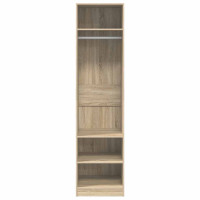 Produktbild för Garderob sonoma-ek 50x50x200 cm konstruerat trä