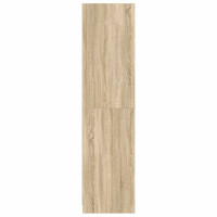 Produktbild för Garderob sonoma-ek 50x50x200 cm konstruerat trä