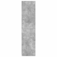 Produktbild för Garderob betonggrå 50x50x200 cm konstruerat trä