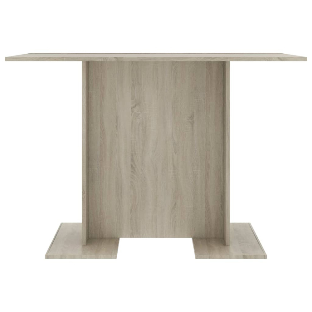 Produktbild för Matbord sonoma-ek 110x60x75 cm konstruerat trä