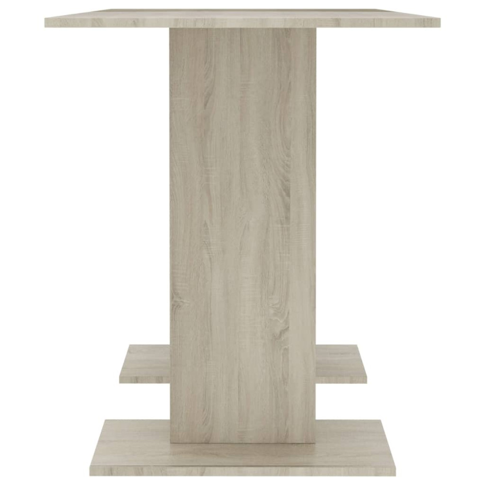 Produktbild för Matbord sonoma-ek 110x60x75 cm konstruerat trä