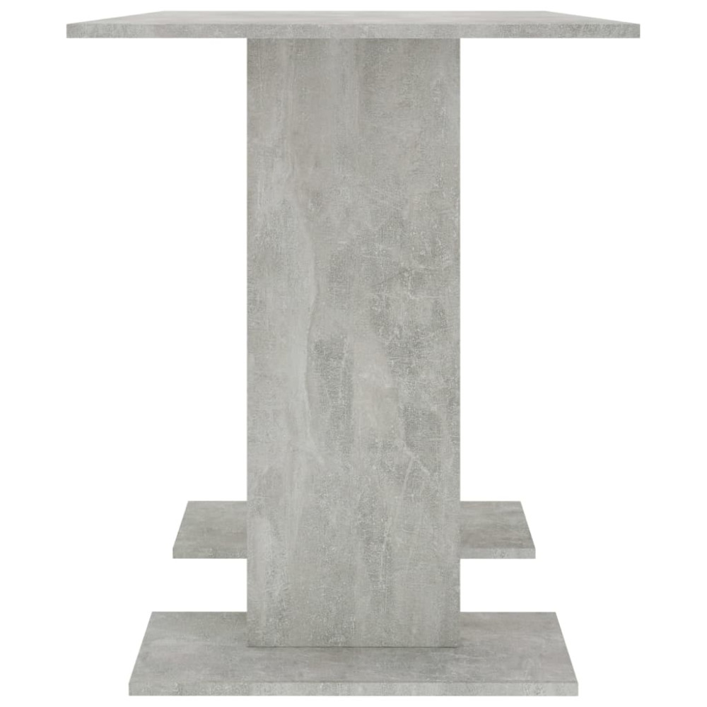 Produktbild för Matbord betonggrå 110x60x75 cm konstruerat trä
