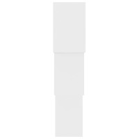 Produktbild för Kubhyllor vit 68x15x68 cm konstruerat trä