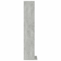 Produktbild för CD-hylla betonggrå 21x20x88 cm konstruerat trä
