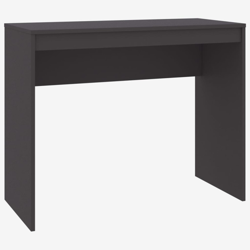Produktbild för Skrivbord grå 90x40x72 cm konstruerat trä