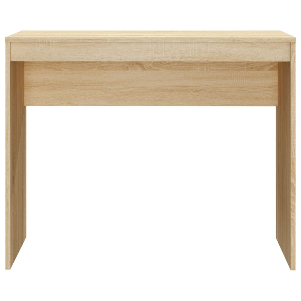 Produktbild för Skrivbord sonoma-ek 90x40x72 cm konstruerat trä