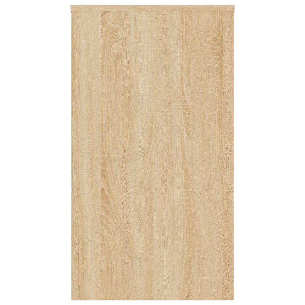 Produktbild för Skrivbord sonoma-ek 90x40x72 cm konstruerat trä