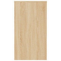 Produktbild för Skrivbord sonoma-ek 90x40x72 cm konstruerat trä