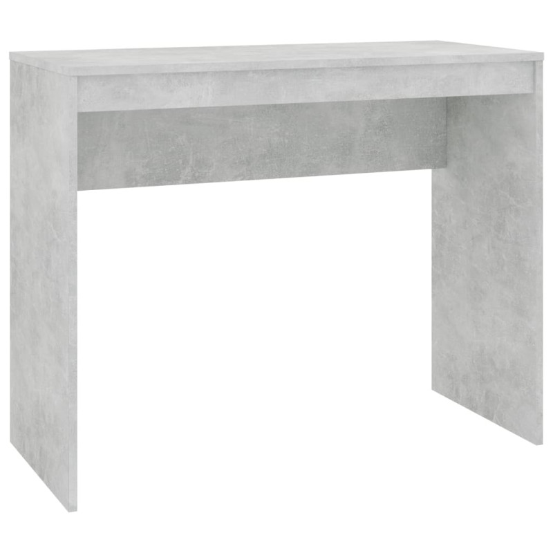 Produktbild för Skrivbord betonggrå 90x40x72 cm konstruerat trä