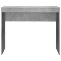 Produktbild för Skrivbord betonggrå 90x40x72 cm konstruerat trä