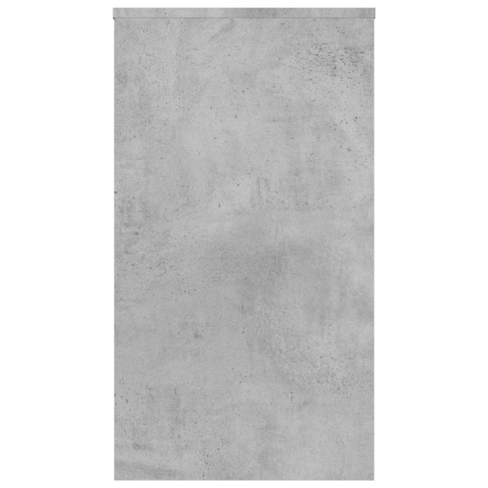 Produktbild för Skrivbord betonggrå 90x40x72 cm konstruerat trä