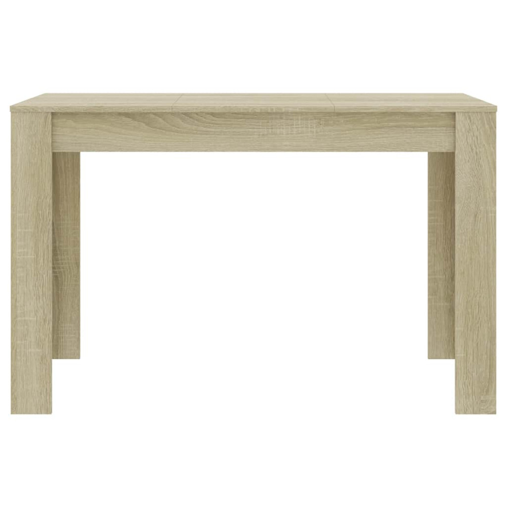 Produktbild för Matbord sonoma-ek 120x60x76 cm konstruerat trä