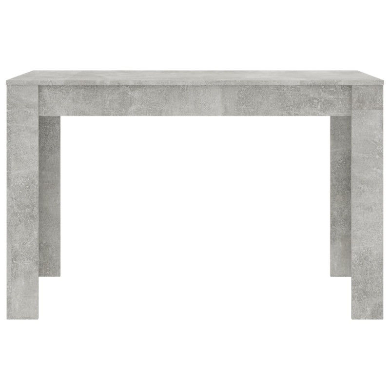 Produktbild för Matbord betonggrå 120x60x76 cm spånskiva