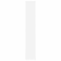 Produktbild för Rumsavdelare/bokhylla vit 100x24x140 cm konstruerat trä