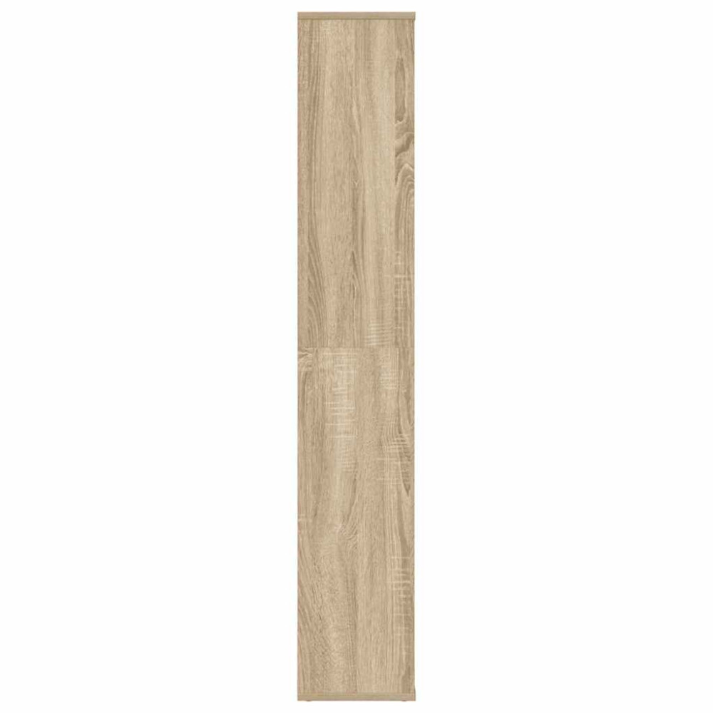 Produktbild för Rumsavdelare/bokhylla sonoma-ek 100x24x140 cm konstruerat trä