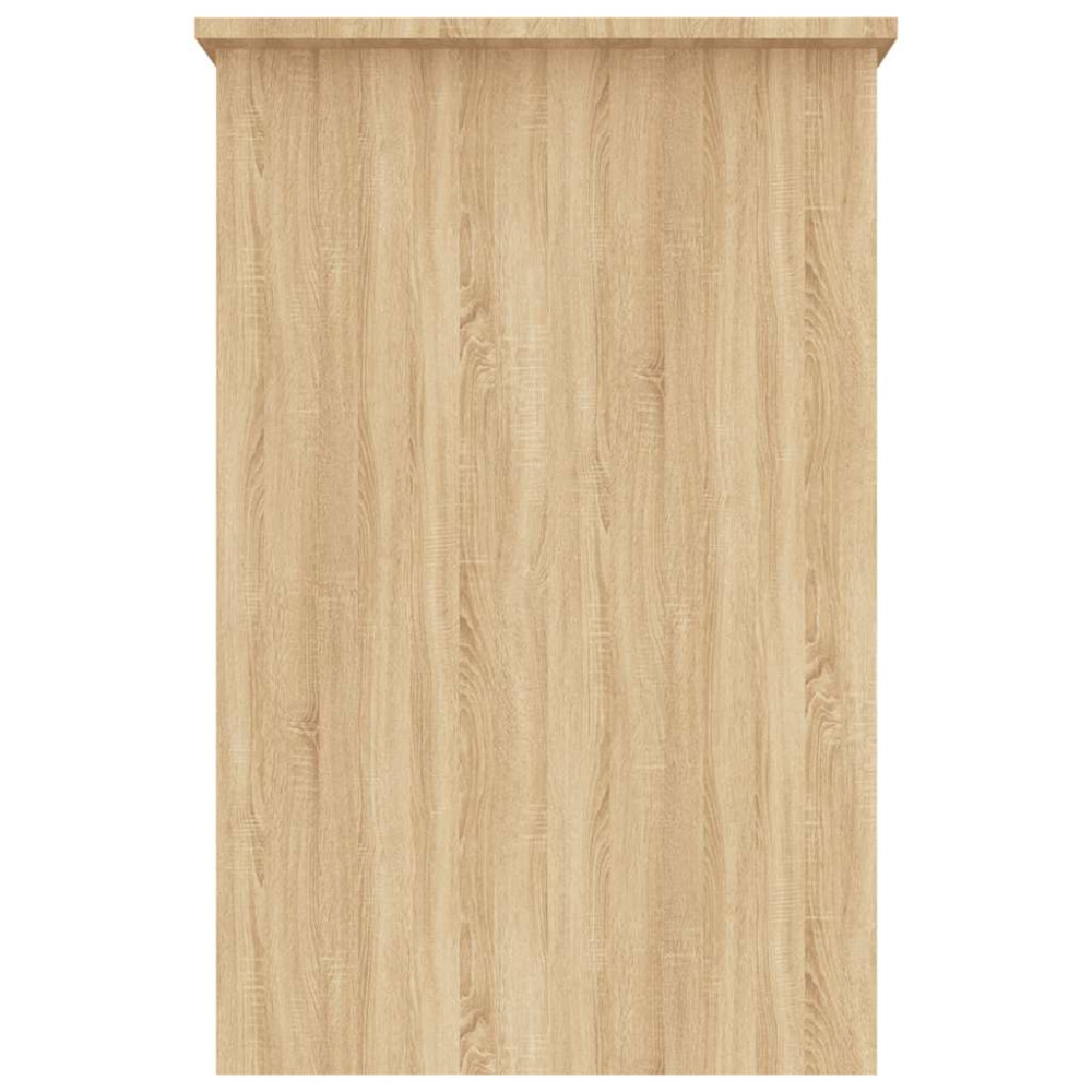 Produktbild för Skrivbord sonoma-ek 100x50x76 cm konstruerat trä