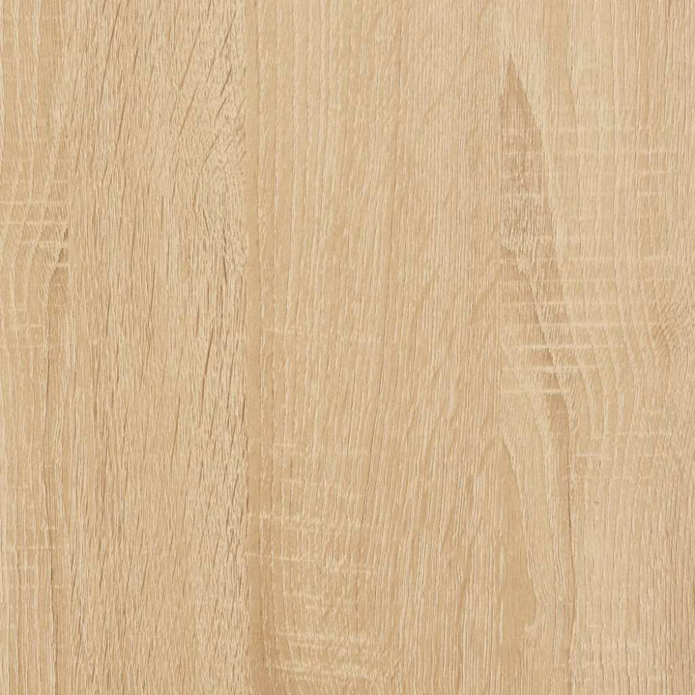 Produktbild för Skrivbord sonoma-ek 100x50x76 cm konstruerat trä
