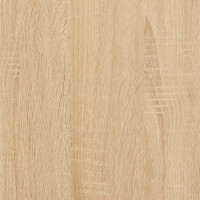 Produktbild för Skrivbord sonoma-ek 100x50x76 cm konstruerat trä