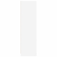 Produktbild för Garderob vit 80x52x180 cm konstruerat trä