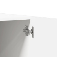 Produktbild för Garderob vit 80x52x180 cm konstruerat trä