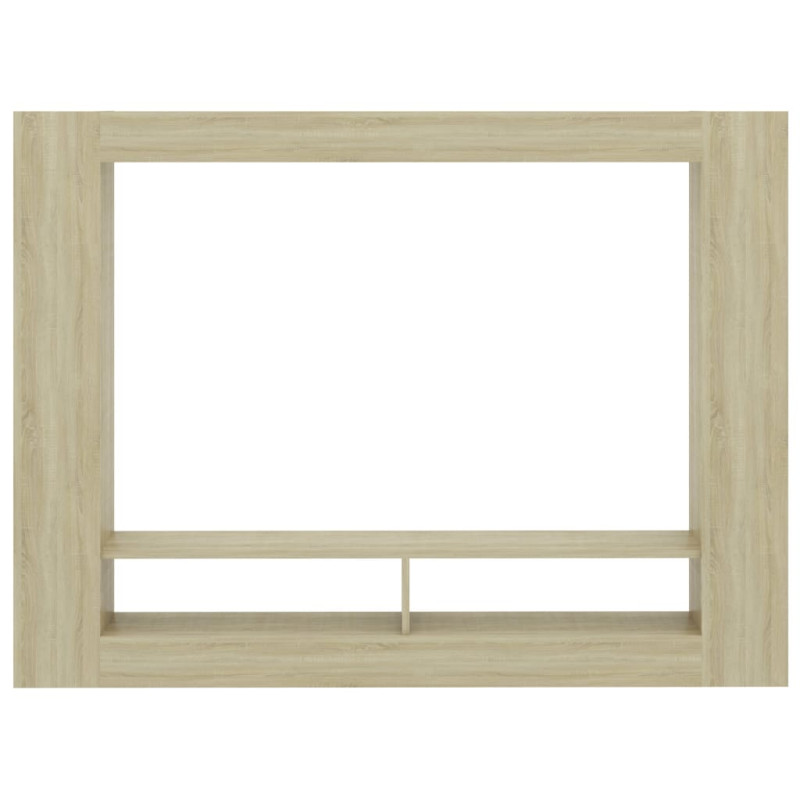 Produktbild för Tv-bänk sonoma-ek 152x22x113 cm konstruerat trä