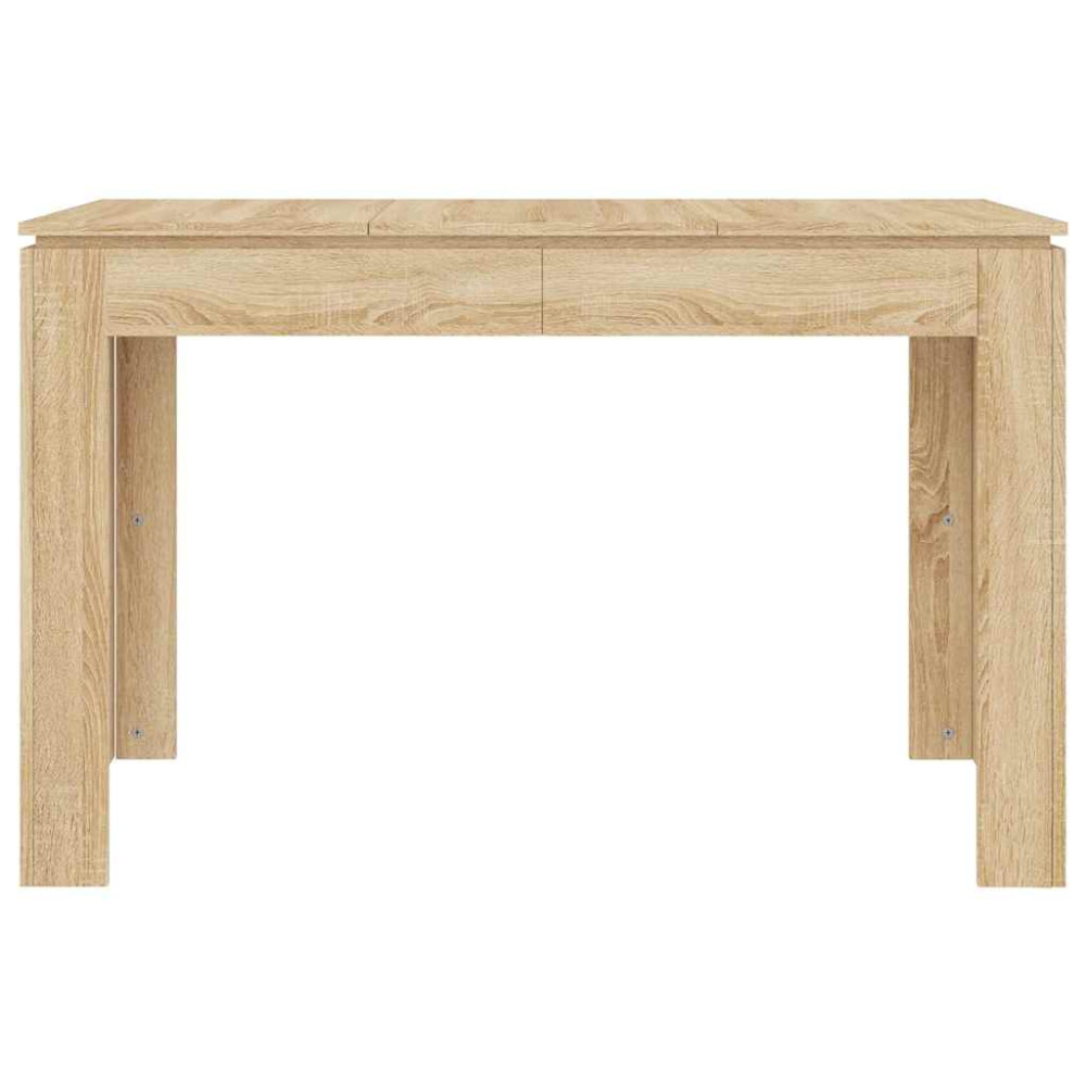Produktbild för Matbord sonoma-ek 120x60x76 cm konstruerat trä