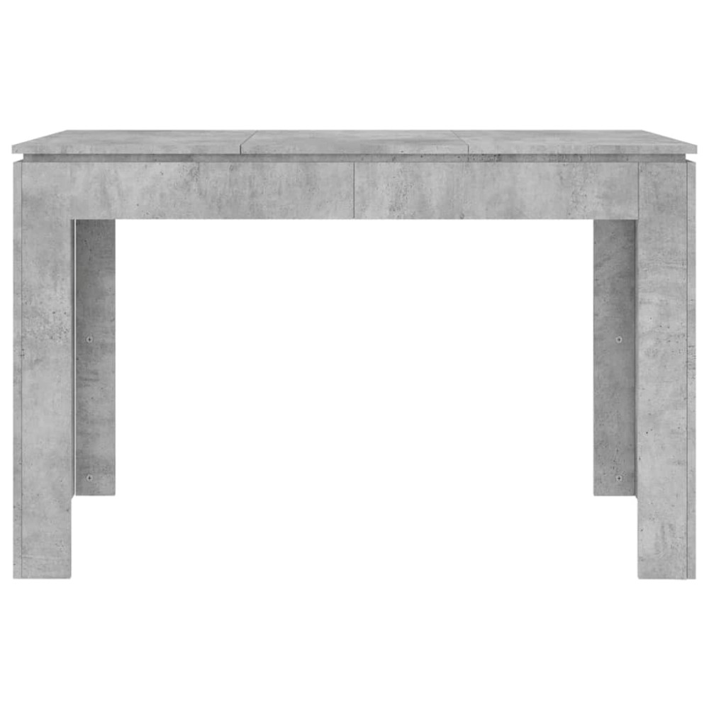 Produktbild för Matbord betonggrå 120x60x76 cm konstruerat trä