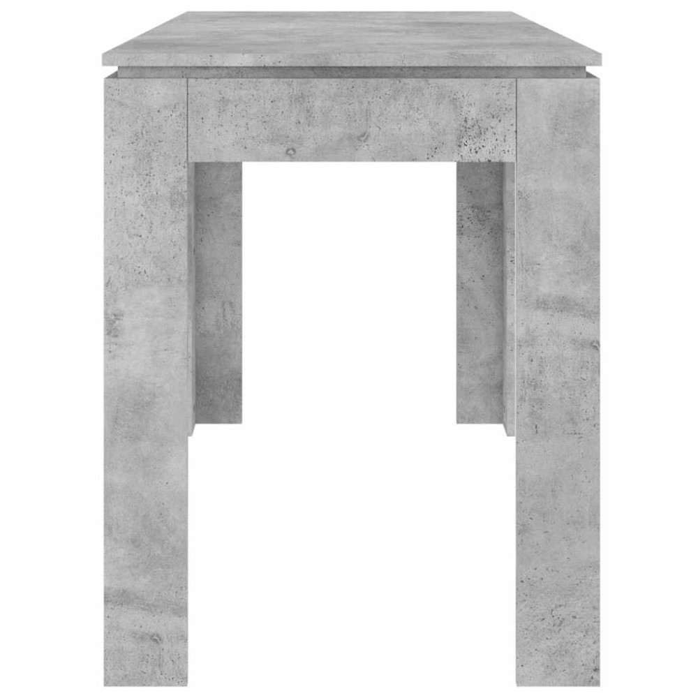 Produktbild för Matbord betonggrå 120x60x76 cm konstruerat trä