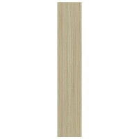 Produktbild för Bokhylla 3 hyllor sonoma-ek 40x24x109 cm konstruerat trä