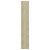 Produktbild för Bokhylla 4 hyllor sonoma-ek 40x24x142 cm konstruerat trä