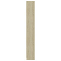 Produktbild för Bokhylla 5 hyllor sonoma-ek 40x24x175 cm konstruerat trä
