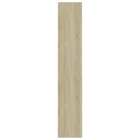 Produktbild för Bokhylla 4 hyllor sonoma-ek 60x24x142 cm konstruerat trä