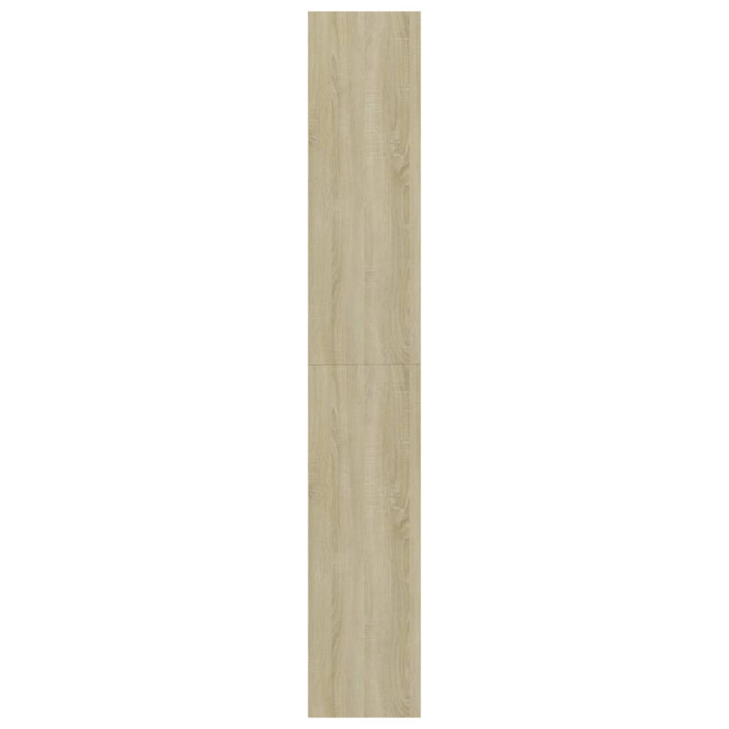 Produktbild för Bokhylla 5 hyllor sonoma-ek 80x30x189 cm konstruerat trä