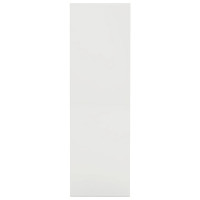 Produktbild för Bokhylla vit 98x29x97,5 cm konstruerat trä