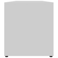 Produktbild för Tv-bänk vit 120x34x37 cm konstruerat trä