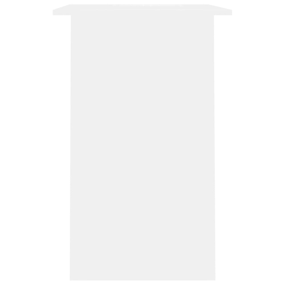 Produktbild för Skrivbord vit 90x50x74 cm konstruerat trä