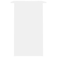 Produktbild för Skrivbord vit 90x50x74 cm konstruerat trä