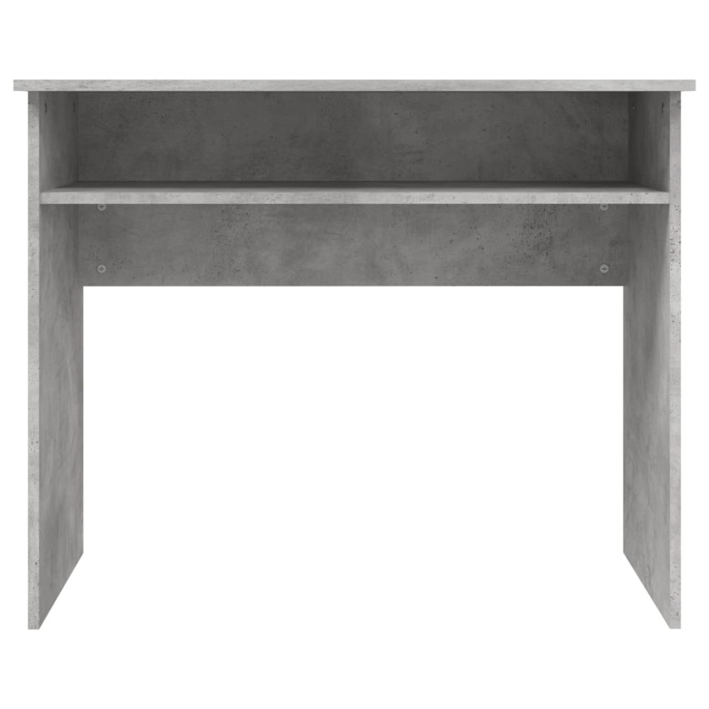 Produktbild för Skrivbord betonggrå 90x50x74 cm konstruerat trä