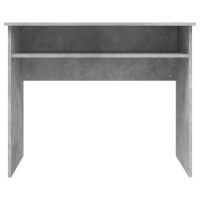 Produktbild för Skrivbord betonggrå 90x50x74 cm konstruerat trä
