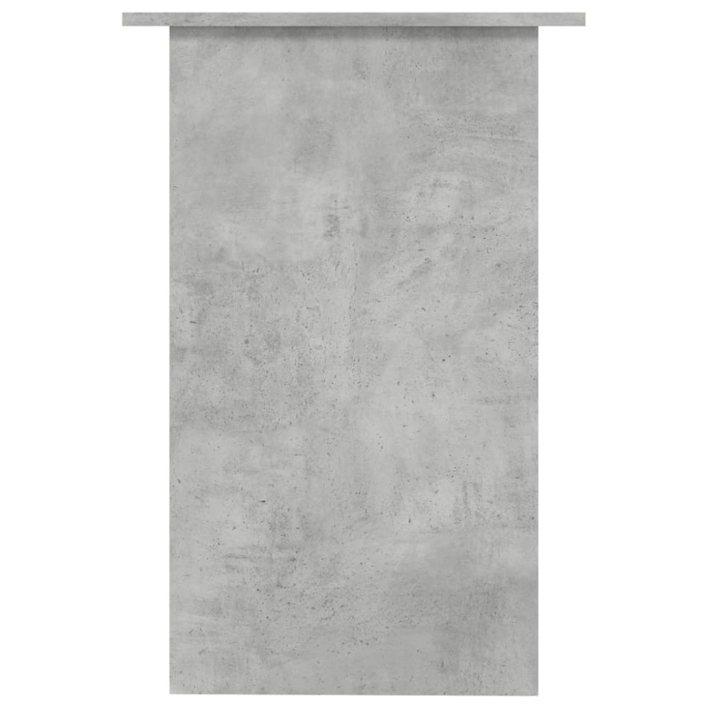 Produktbild för Skrivbord betonggrå 90x50x74 cm konstruerat trä