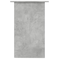 Produktbild för Skrivbord betonggrå 90x50x74 cm konstruerat trä