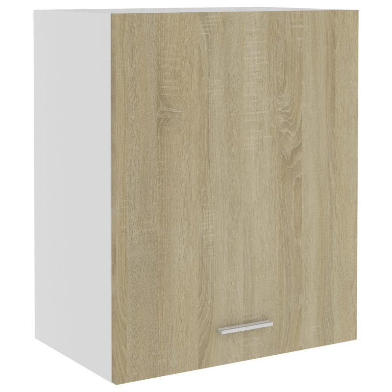 Produktbild för Väggskåp sonoma-ek 50x31x60 cm konstruerat trä