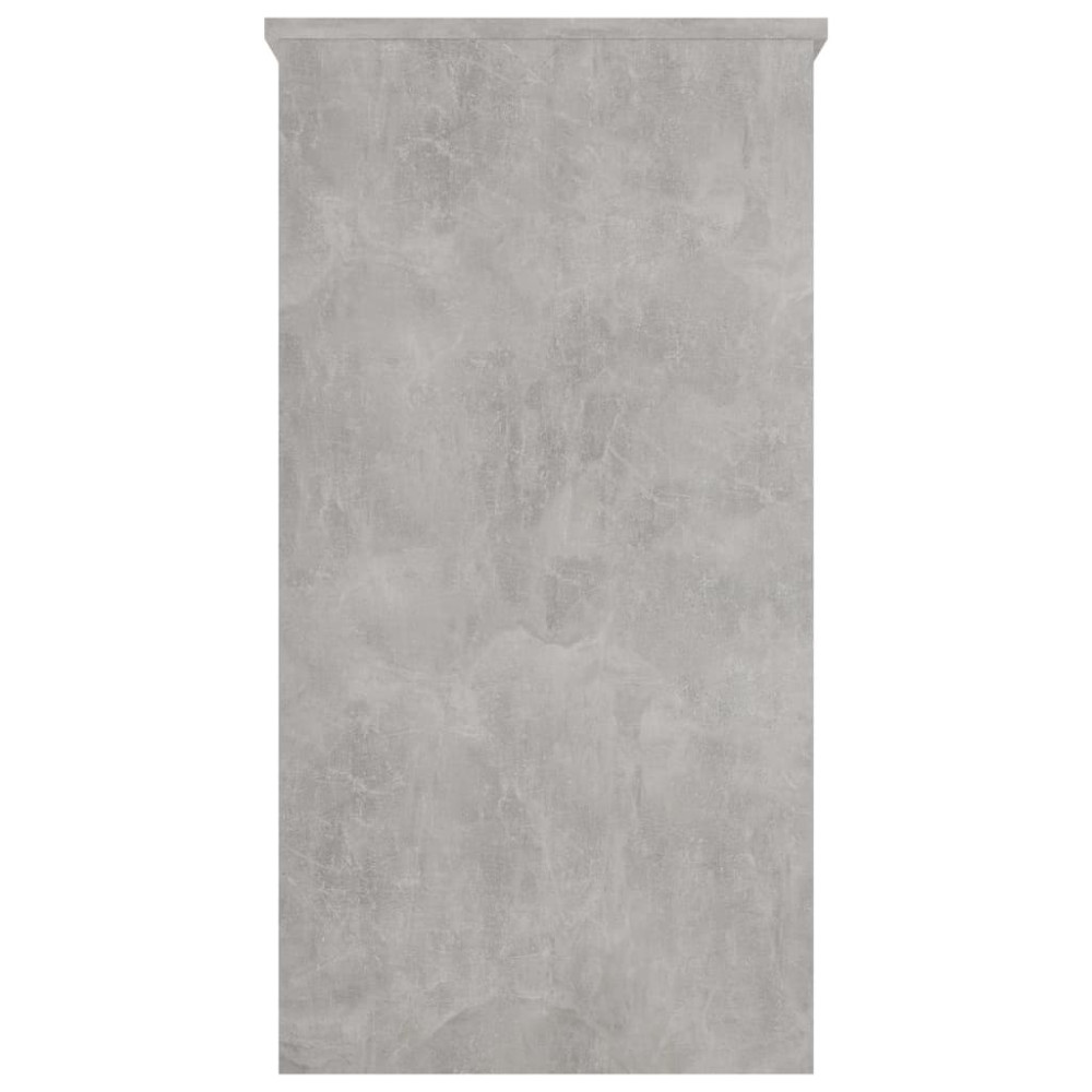 Produktbild för Skrivbord betonggrå 80x40x75 cm konstruerat trä