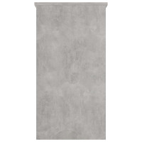 Produktbild för Skrivbord betonggrå 80x40x75 cm konstruerat trä