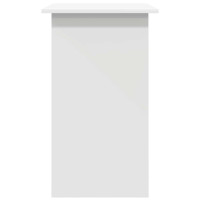 Produktbild för Skrivbord vit 80x45x74 cm konstruerat trä