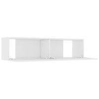 Produktbild för TV-bänk vit 120x30x30 cm konstruerat trä