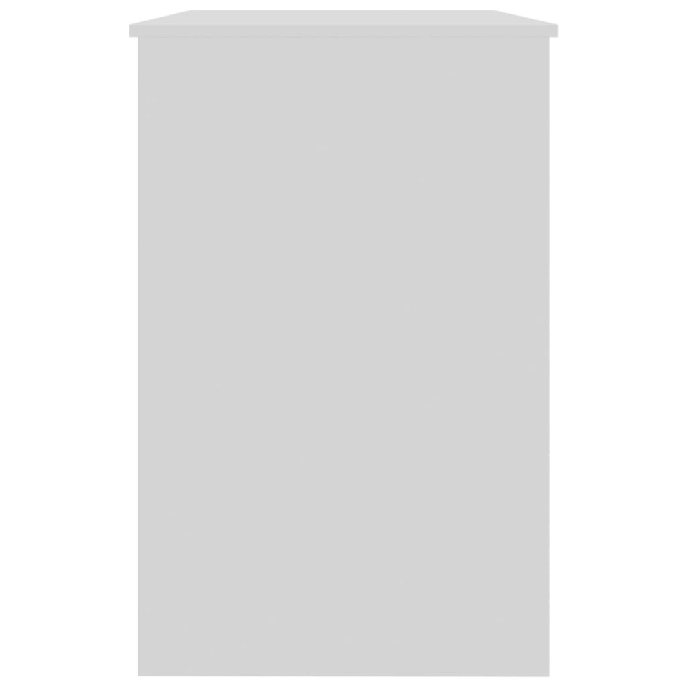 Produktbild för Skrivbord vit 100x50x76 cm konstruerat trä